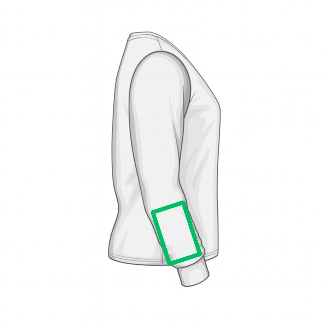 Personalisatie mouw (sweater)