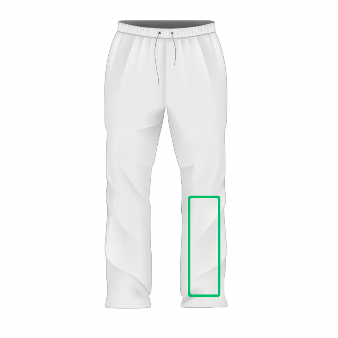 Personalisatie voorkant (broek)