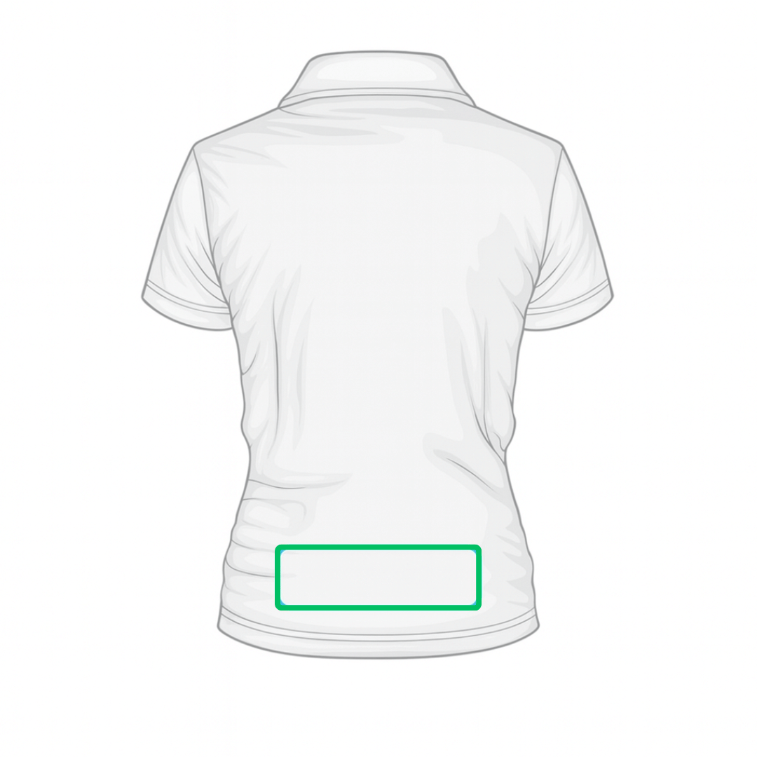 Personalisatie achterkant (polo)