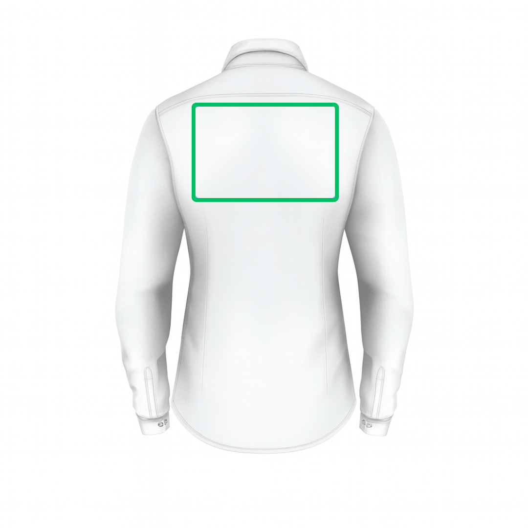 Personalisatie achterkant (overhemd)