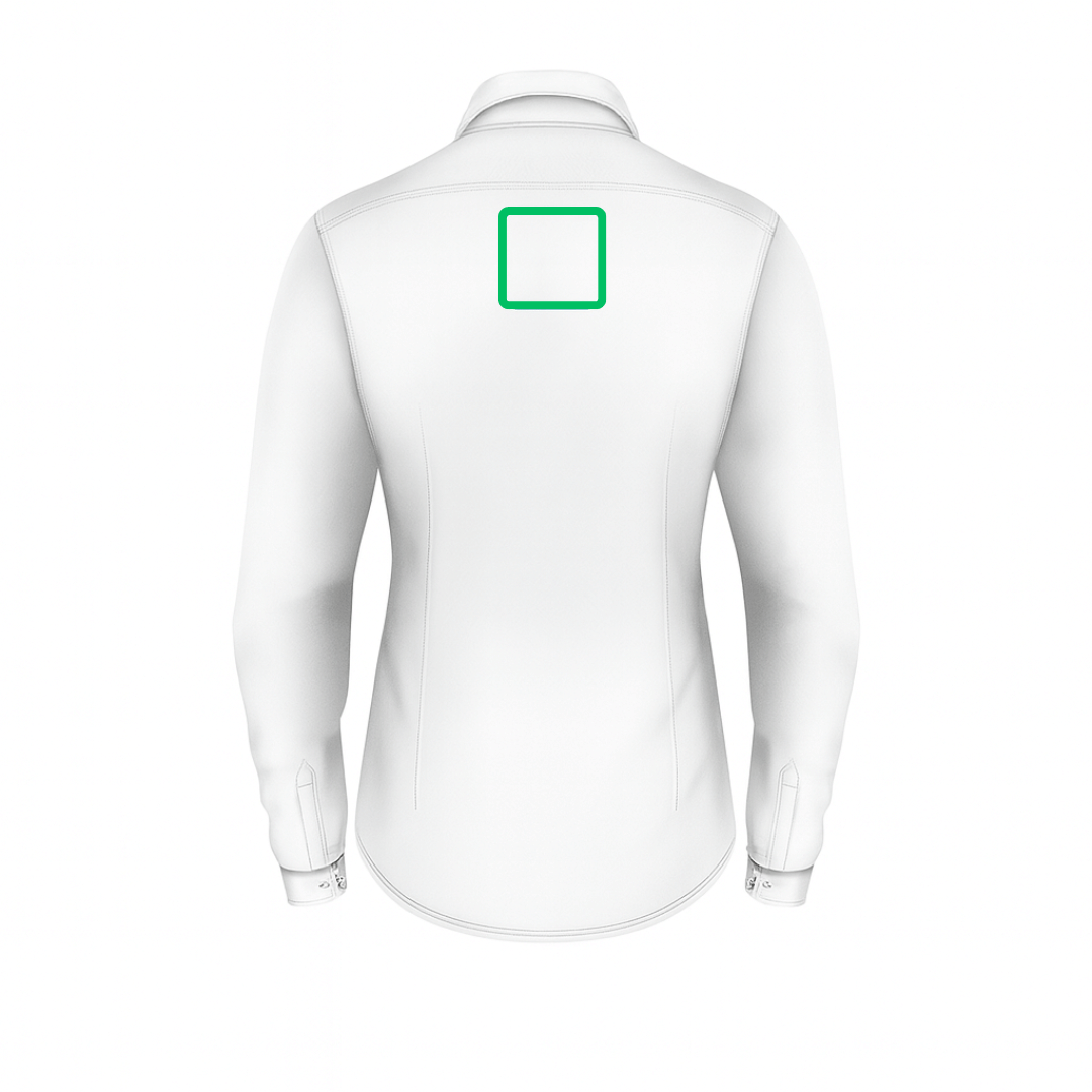 Personalisatie achterkant (overhemd)