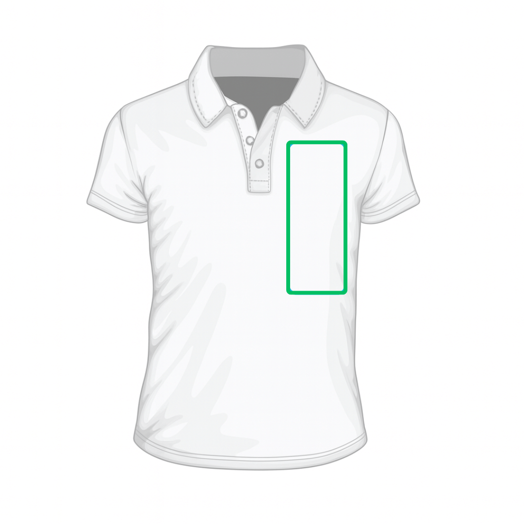 Personalisatie voorkant (polo)