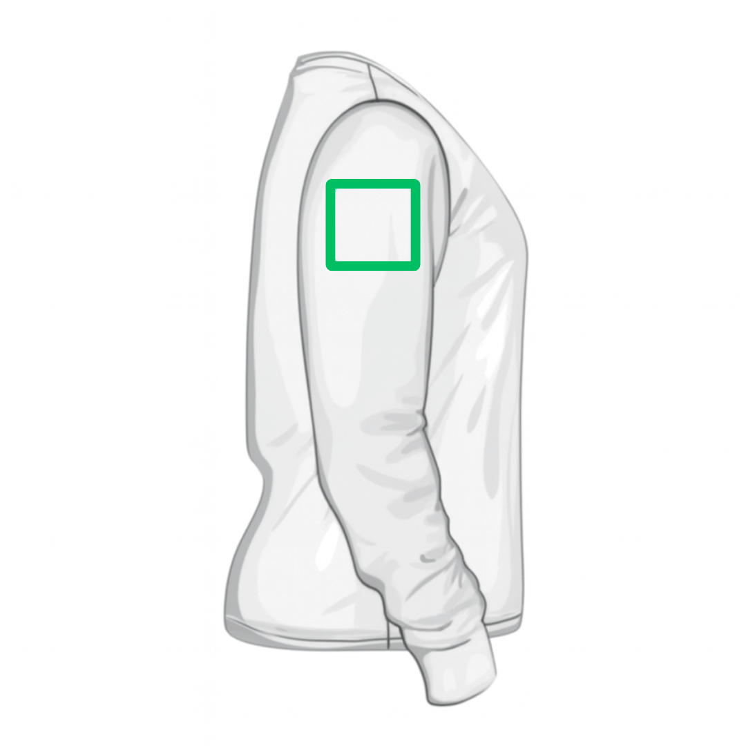 Personalisatie mouw (sweater)