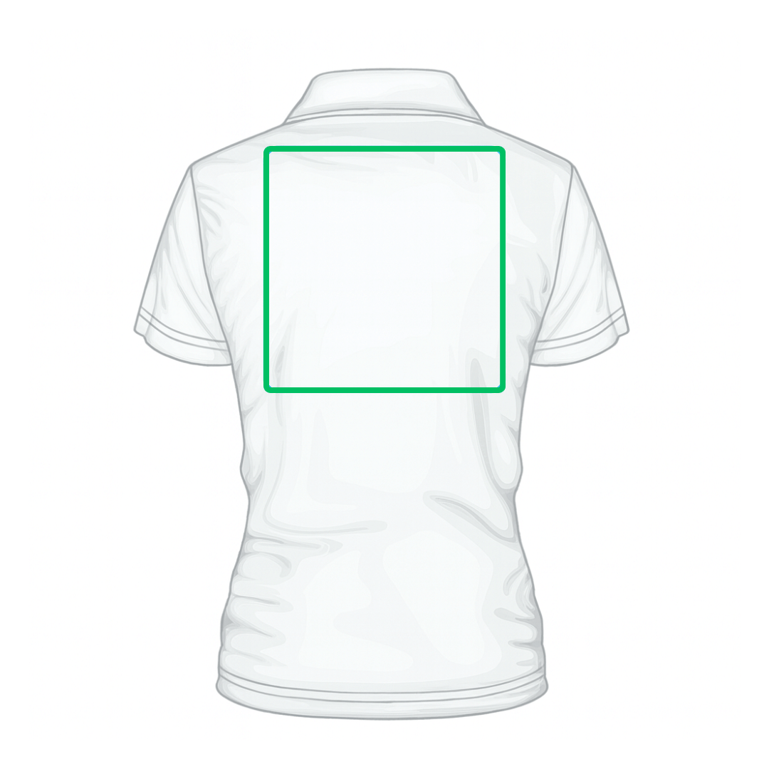 Personalisatie achterkant (polo)