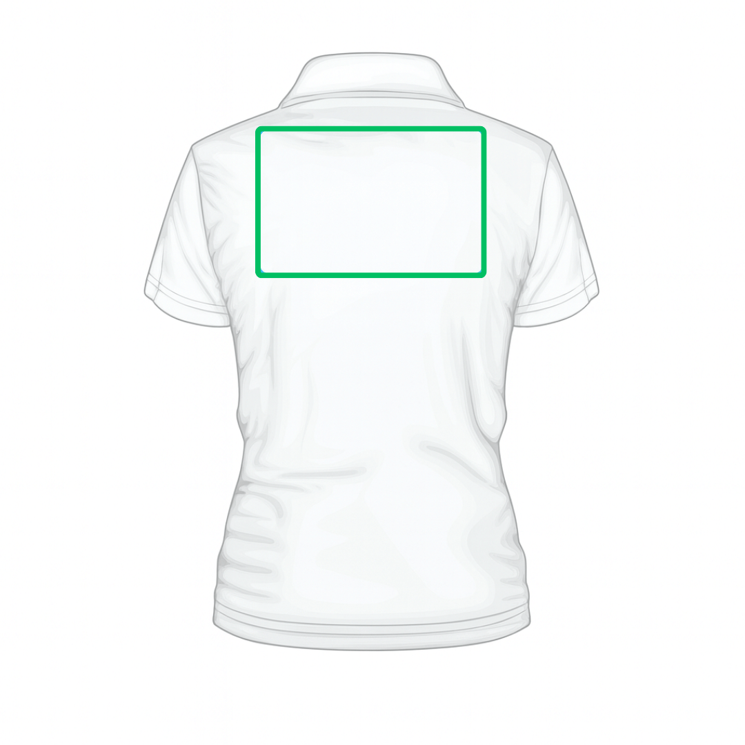 Personalisatie achterkant (polo)