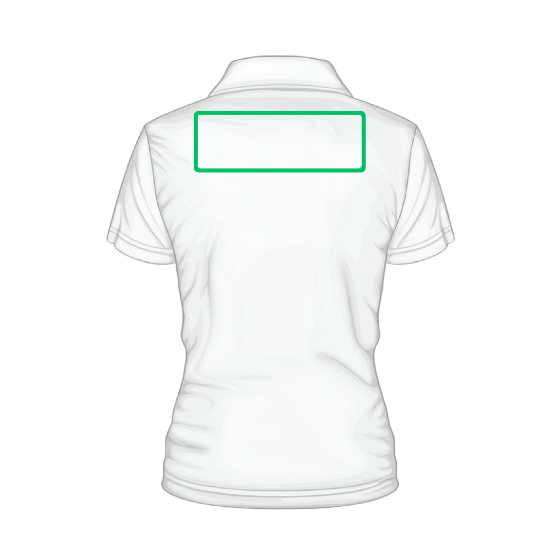 Personalisatie achterkant (polo)