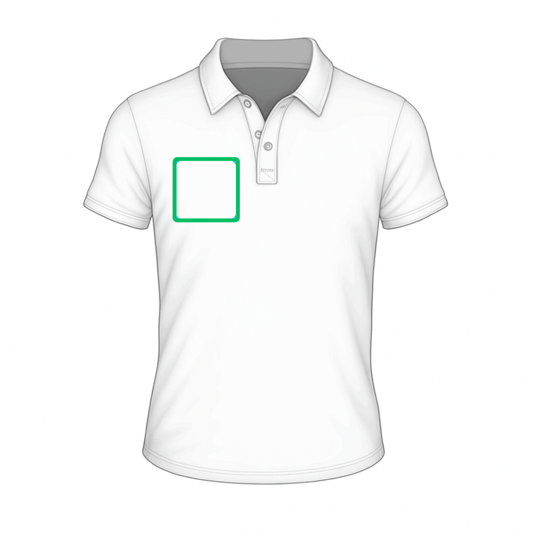 Personalisatie voorkant (polo)